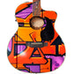 Acoustic/Electric Guitar Skin Wrap Vinyl Decal Sticker Street Graffiti GS165