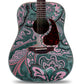 Acoustic/Electric Guitar Skin Wrap Vinyl Decal Sticker Modern Lace GS171