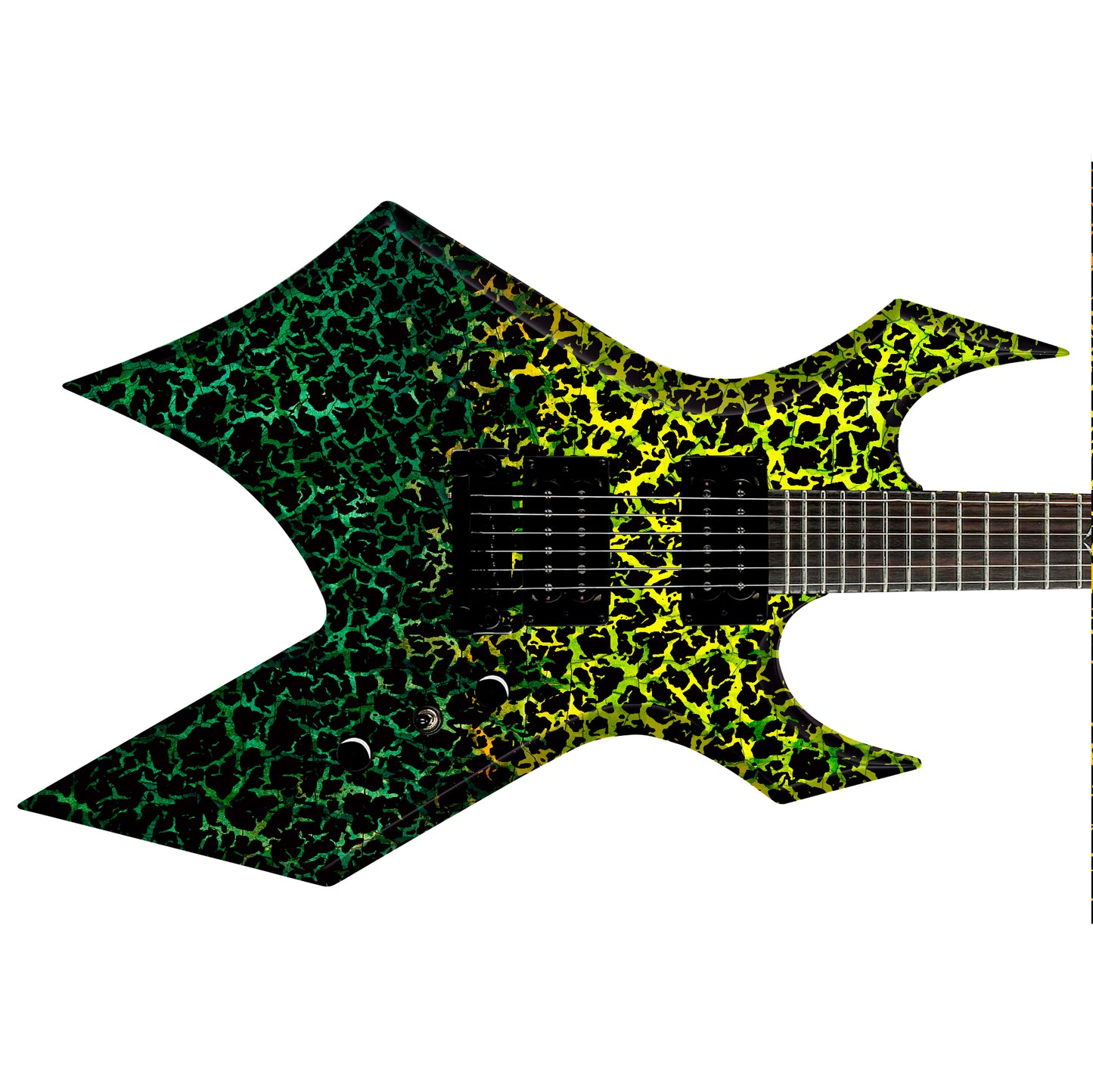 The Crackle Selection Guitar/Bass Vinyl Skin Wrap Decal Sticker Skin. Nitro GS207