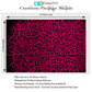 80's Metal Crackle Paint Selection Guitar/Bass Skin Wrap Sticker Skin. Neon Pink GS212