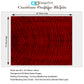 Guitar Skin Wrap Laminated Vinyl Decal Sticker The Blood Red Flamed Maple GS43