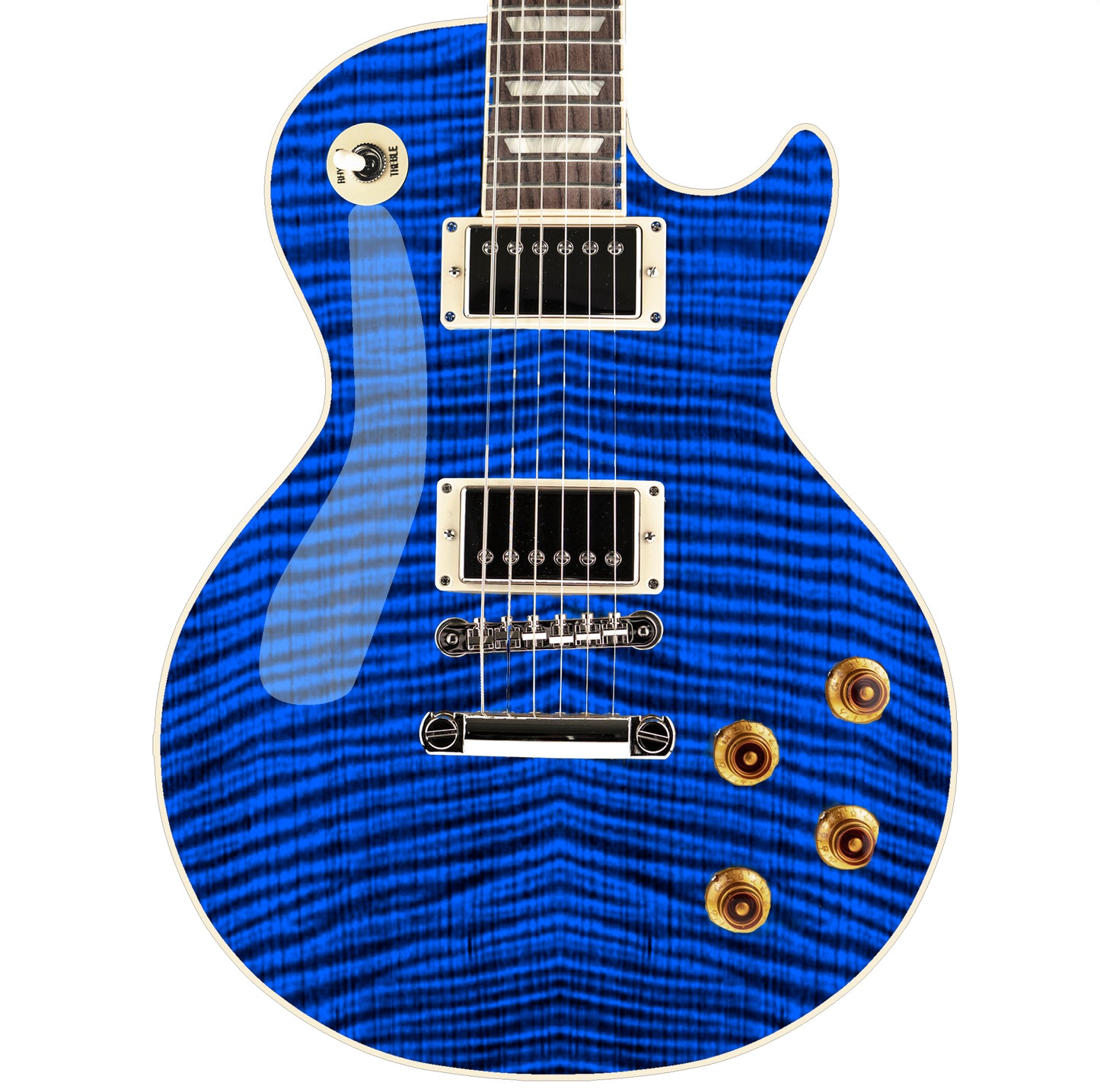 Guitar Skin Wrap Laminated Vinyl Decal Sticker The Ocean Flamed Maple GS53