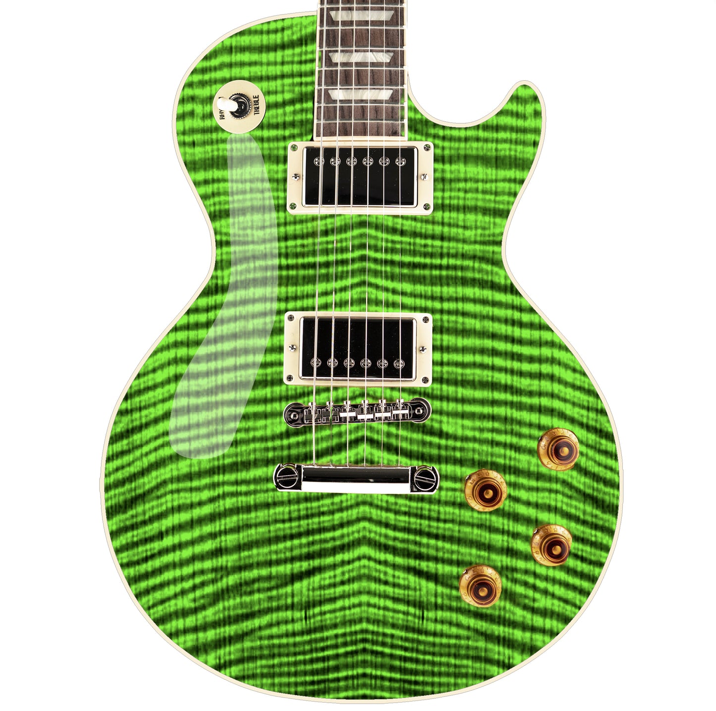 Guitar Skin Wrap Laminated Vinyl Decal Sticker The Goblin Flamed Maple GS55