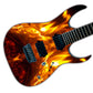 Guitar, Bass or Acoustic Skin Wrap Laminated Vinyl Decal Sticker The Flaming GS69