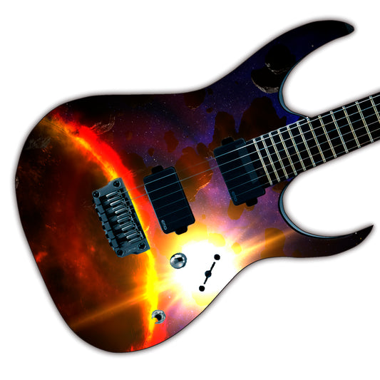 Guitar, Bass or Acoustic Skin Wrap Laminated Vinyl Decal Sticker The Galaxy GS72