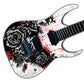 Guitar, Bass or Acoustic Skin Wrap Laminated Vinyl Decal Sticker The Black Rose GS81