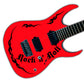 Rock & Roll. Guitar Vinyl Matte Decal Sticker. Colour options.